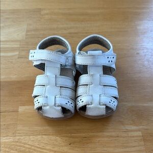 Kids White Sandals